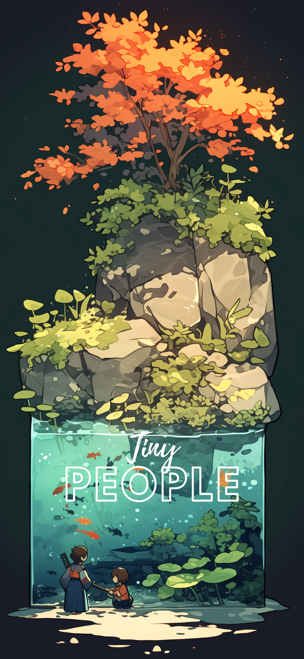 Tiny People Series Bundle - 6 Phone Wallpapers
