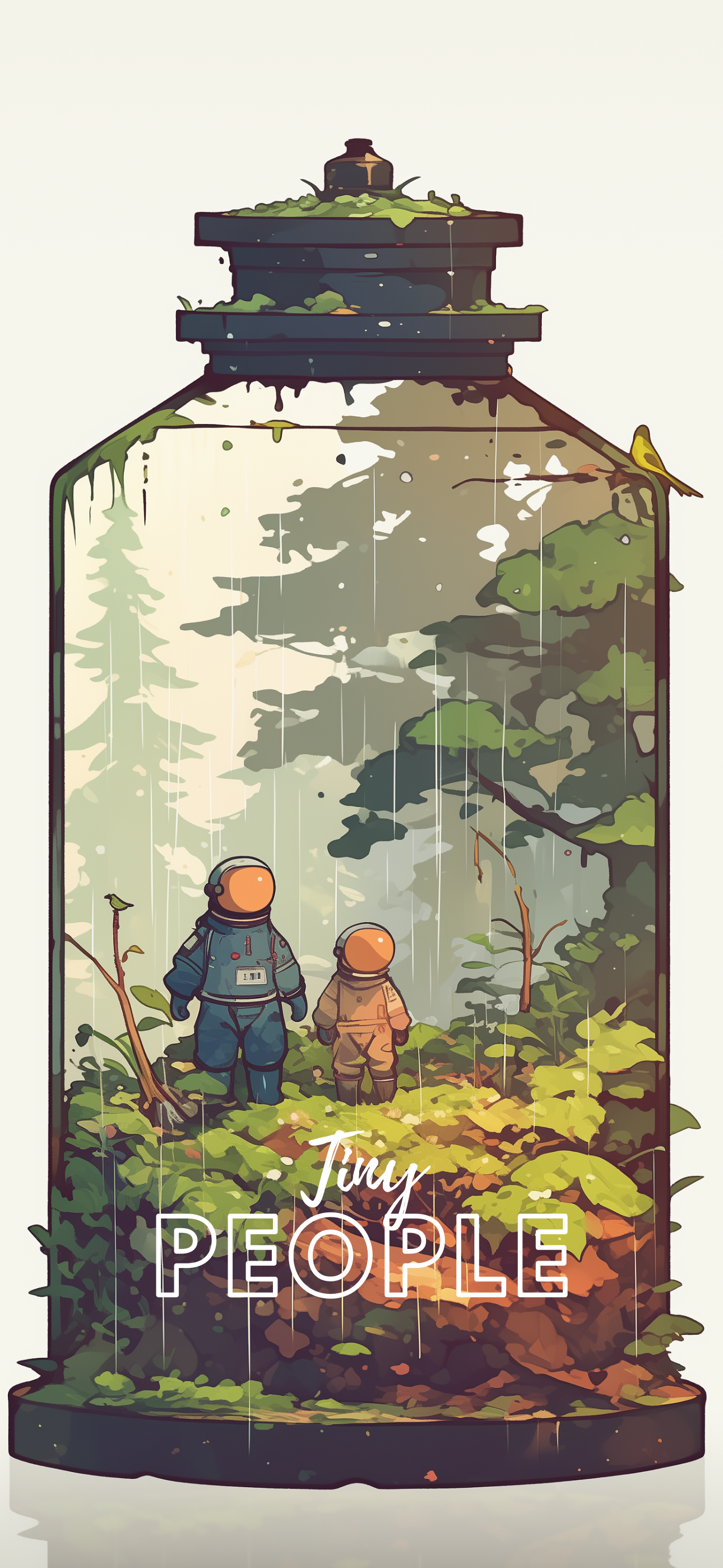 Tiny People Series Bundle - 6 Phone Wallpapers