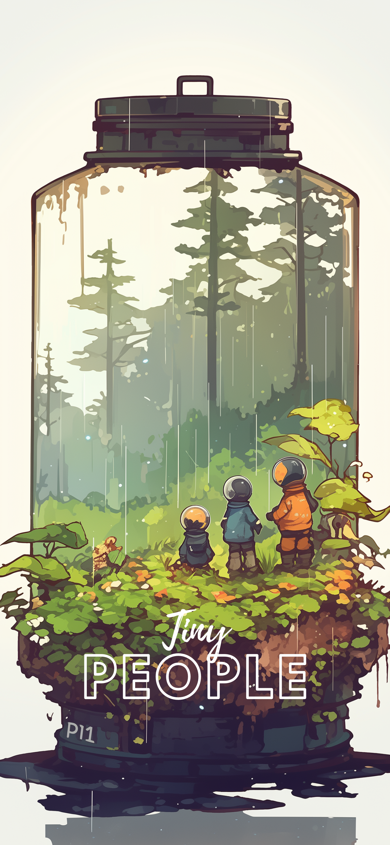 Tiny People Series Bundle - 6 Phone Wallpapers