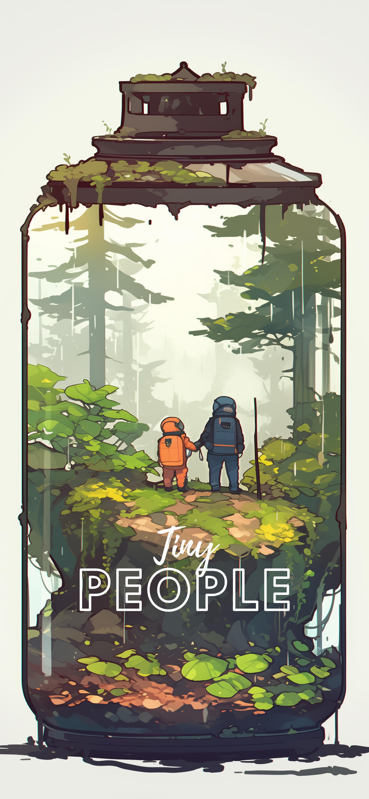 Tiny People Series Bundle - 6 Phone Wallpapers