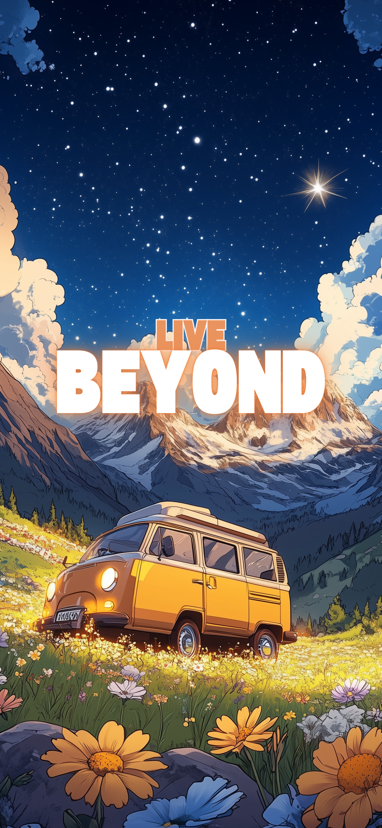Live Beyond Chill Series Bundle - 14 Phone Wallpapers