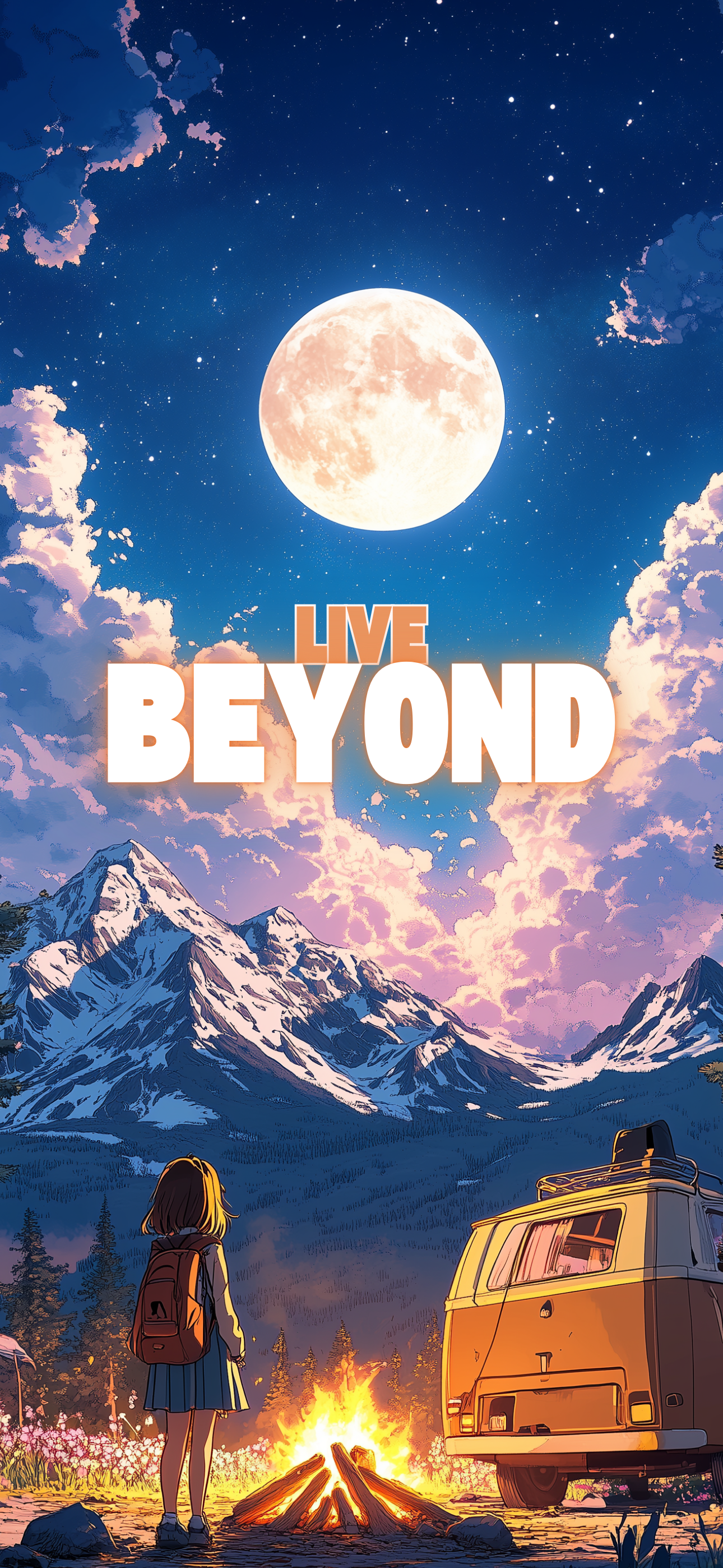 Live Beyond Chill Series Bundle - 14 Phone Wallpapers