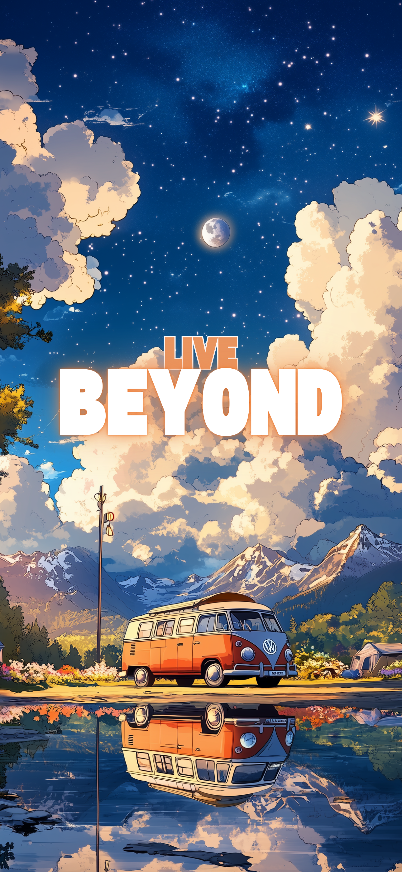 Live Beyond Chill Series Bundle - 14 Phone Wallpapers