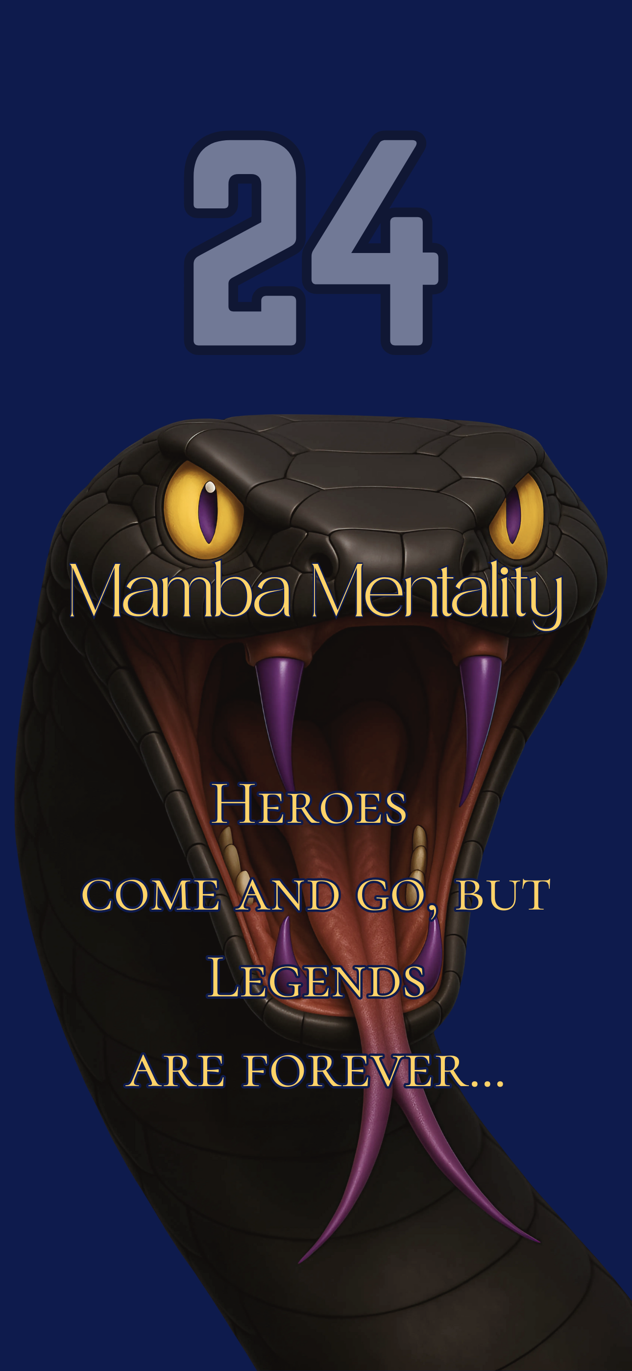 Mamba Mentality Wallpaper Bundle (24 Premium Pack)