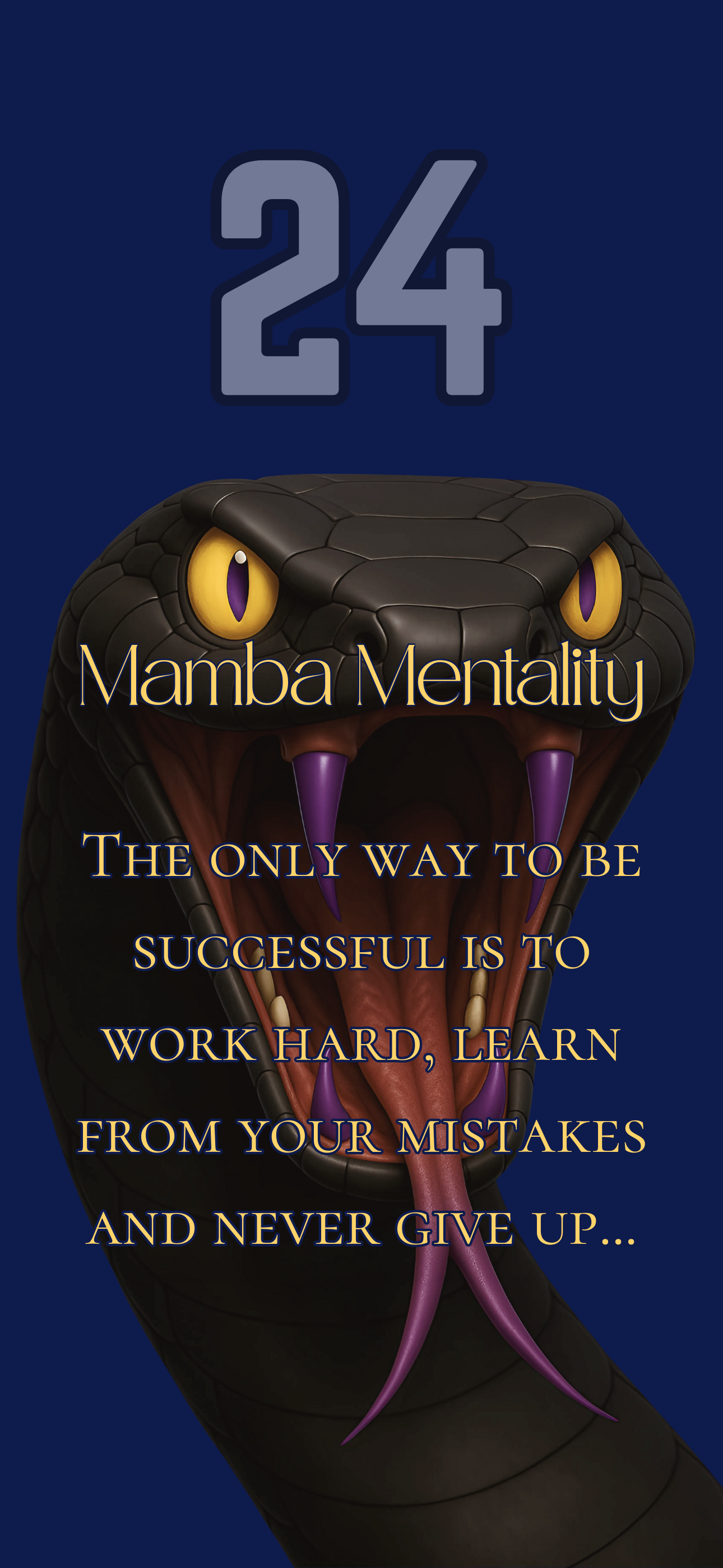 Mamba Mentality Wallpaper Bundle (24 Premium Pack)