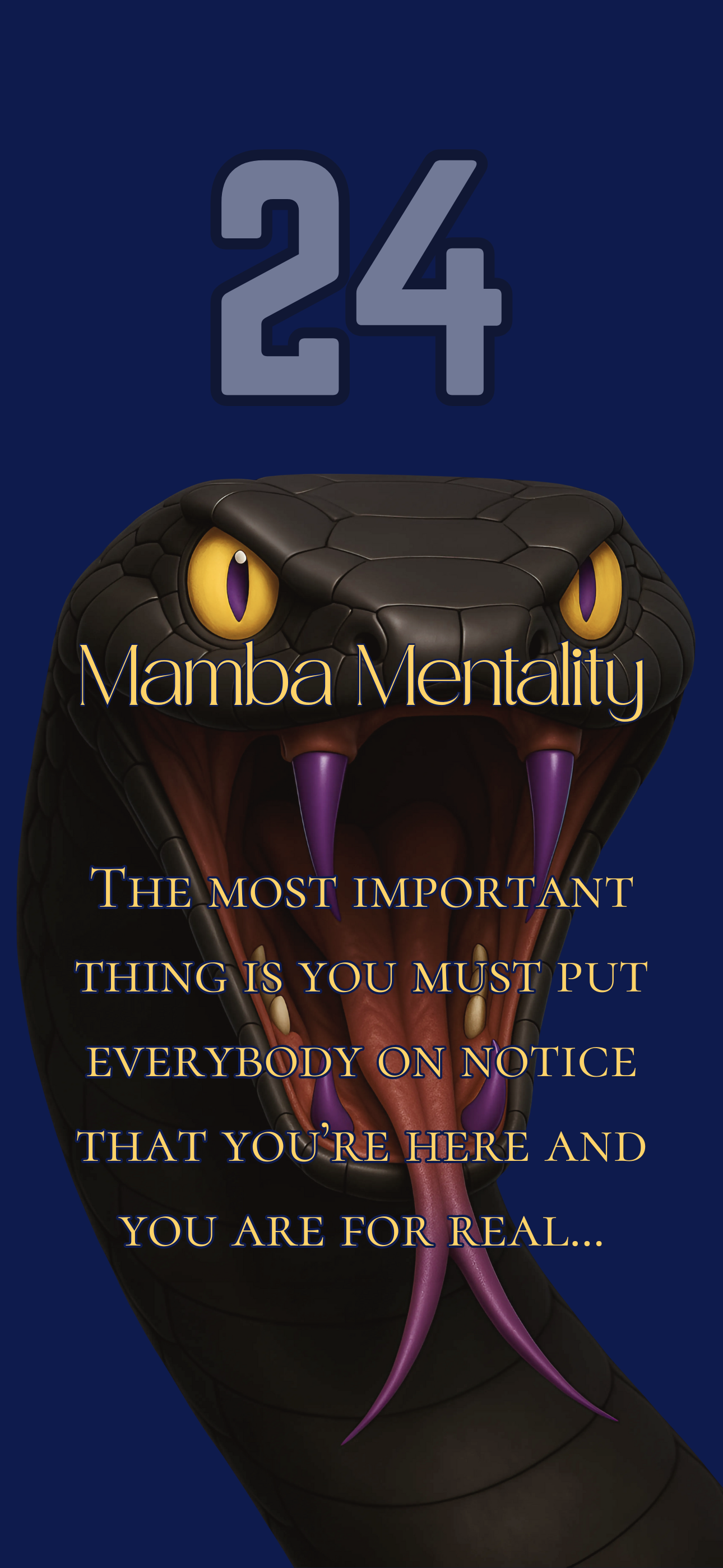 Mamba Mentality Wallpaper Bundle (24 Premium Pack)