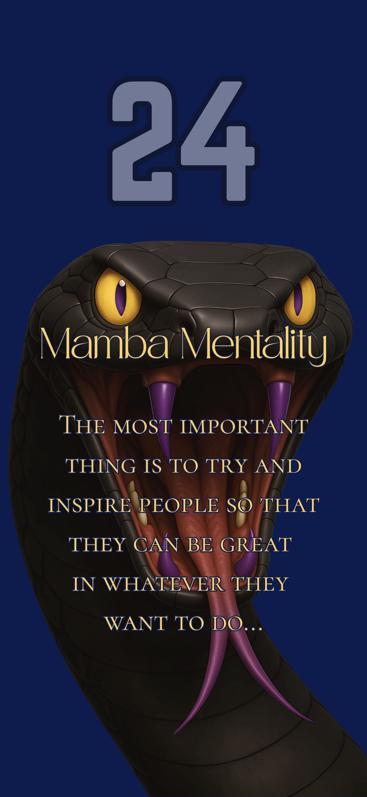 Mamba Mentality Wallpaper Bundle (24 Premium Pack)