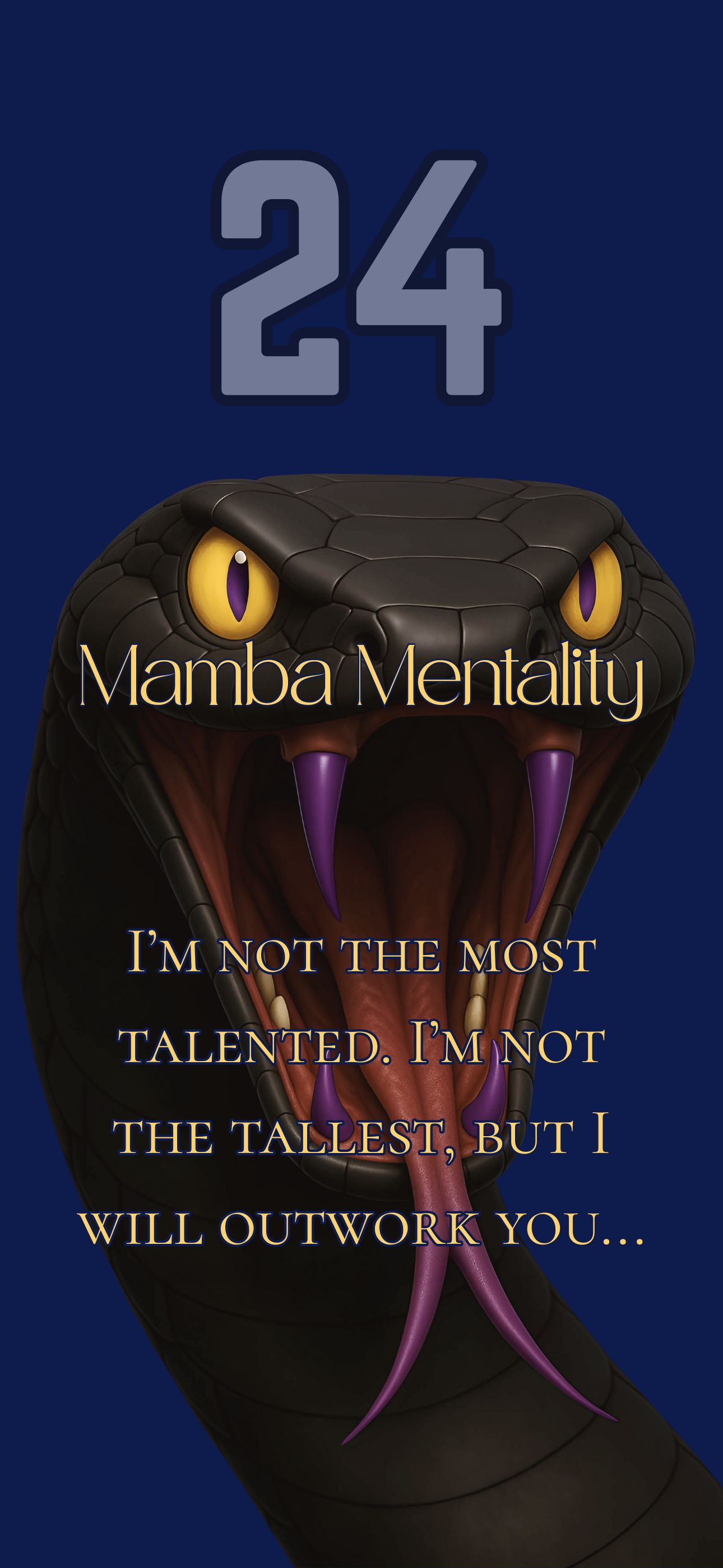 Mamba Mentality Wallpaper Bundle (24 Premium Pack)