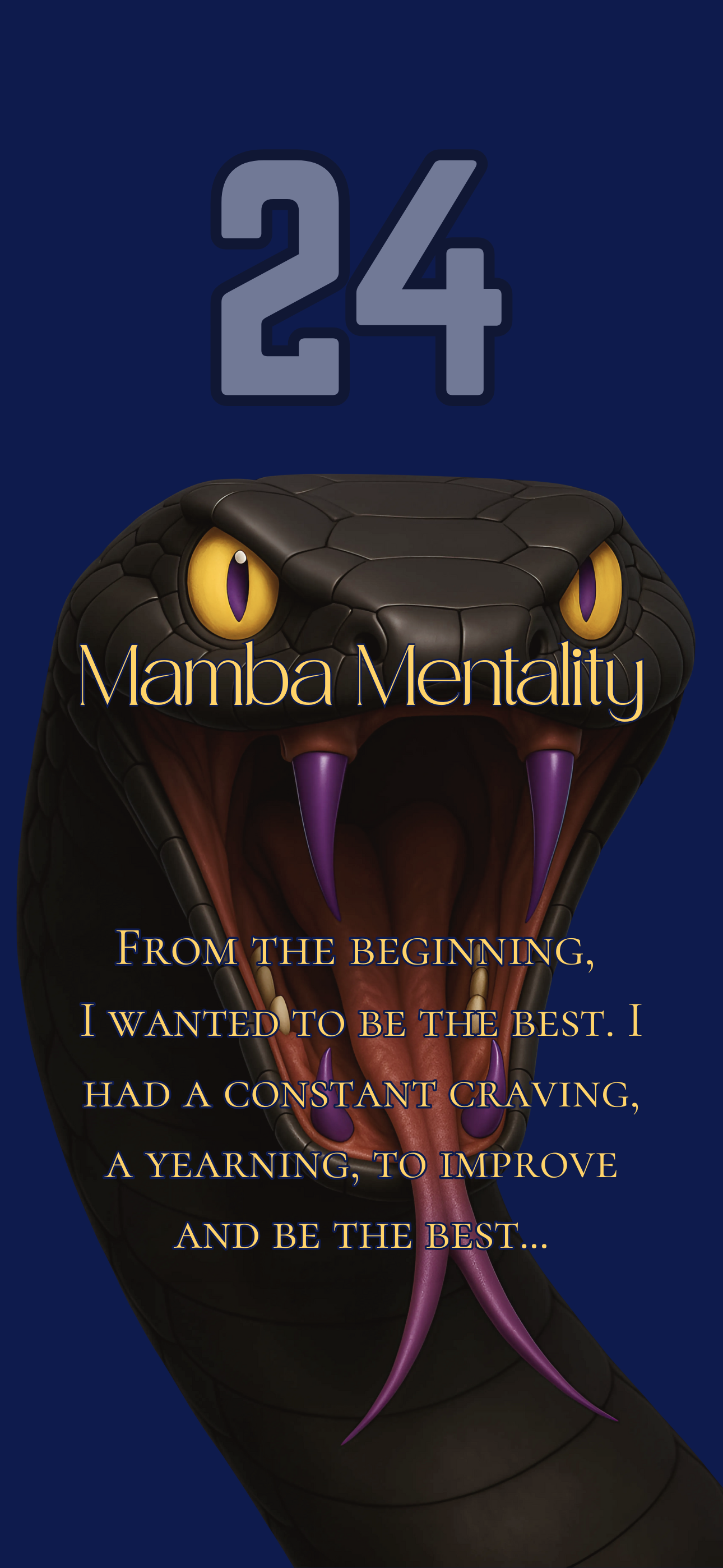 Mamba Mentality Wallpaper Bundle (24 Premium Pack)