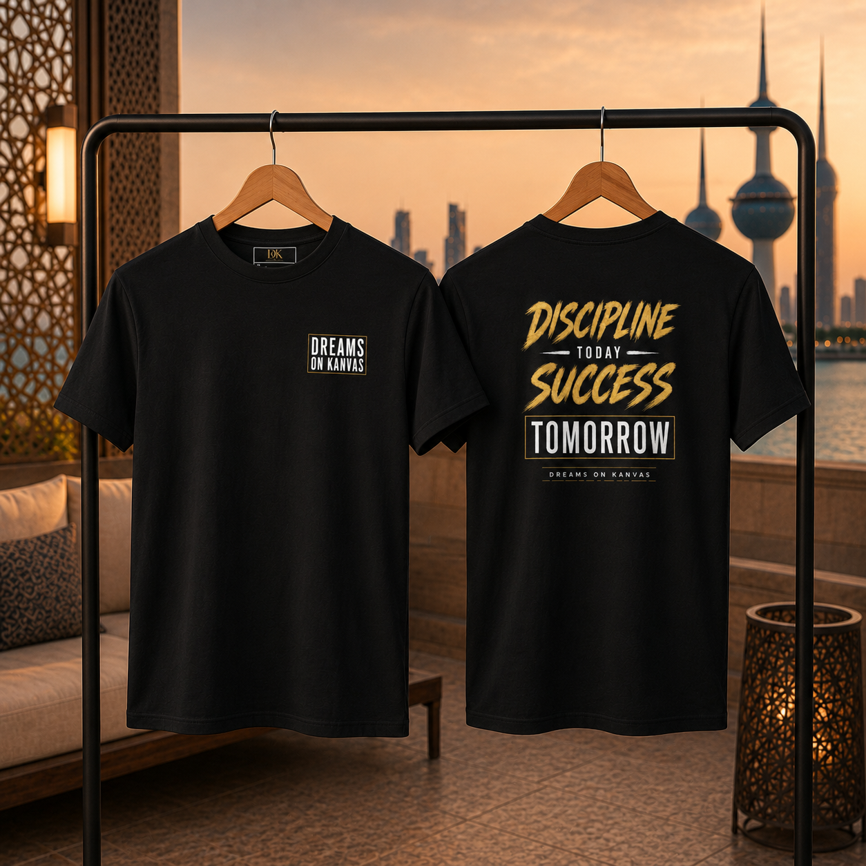 Discipline Today Success Tomorrow Premium Mindset Tee