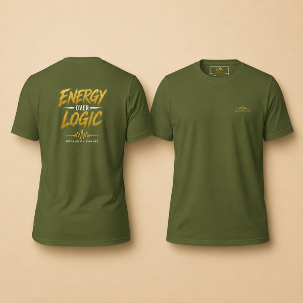 Energy Over Logic Premium Mindset Tee