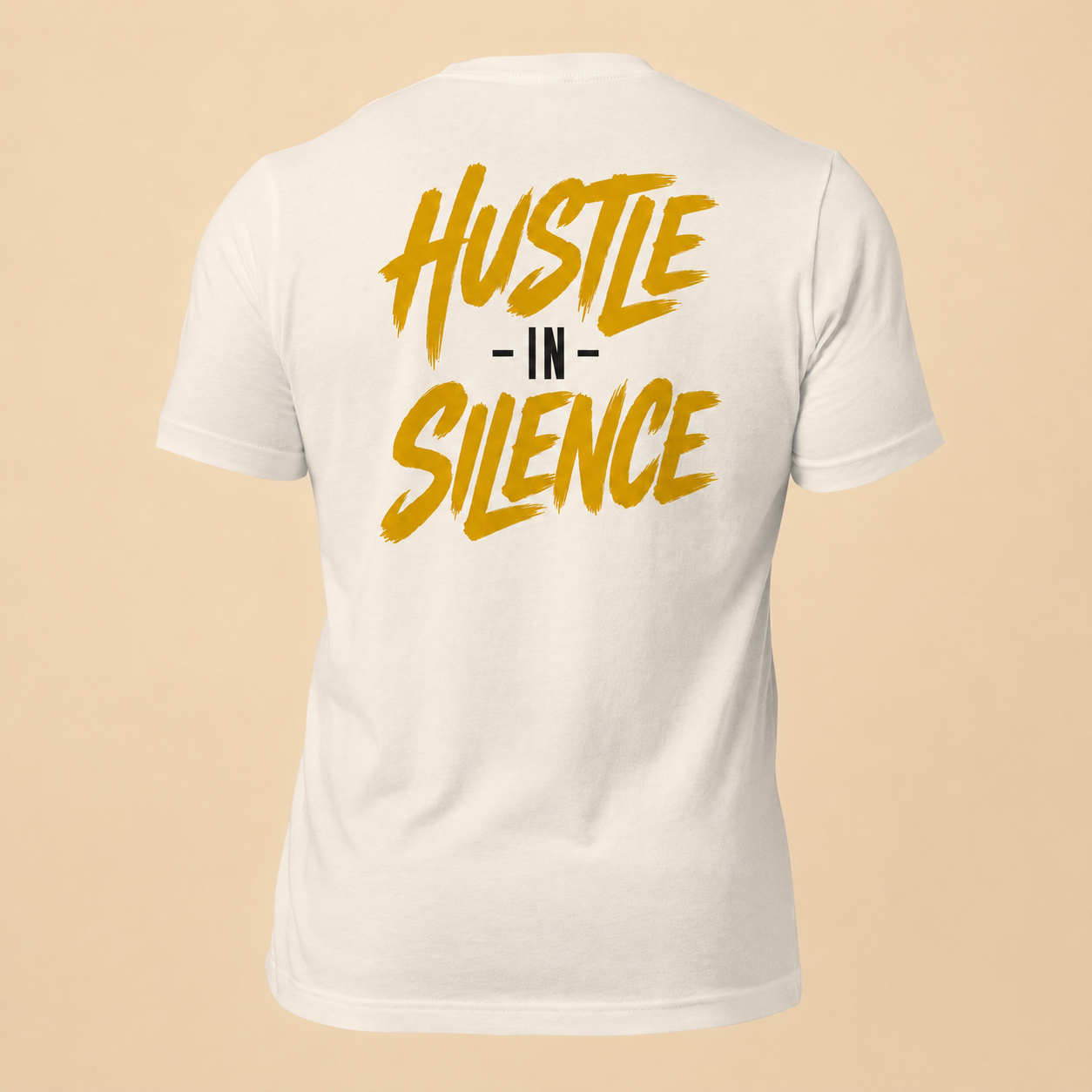 Hustle In Silence Premium Mindset Tee