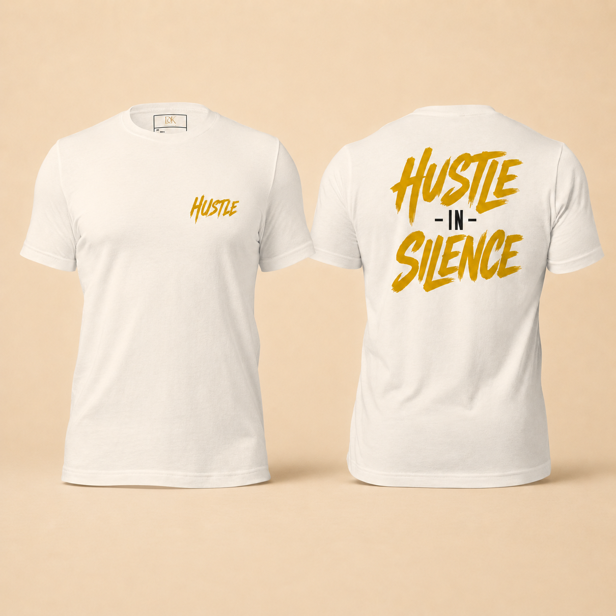 Hustle In Silence Premium Mindset Tee