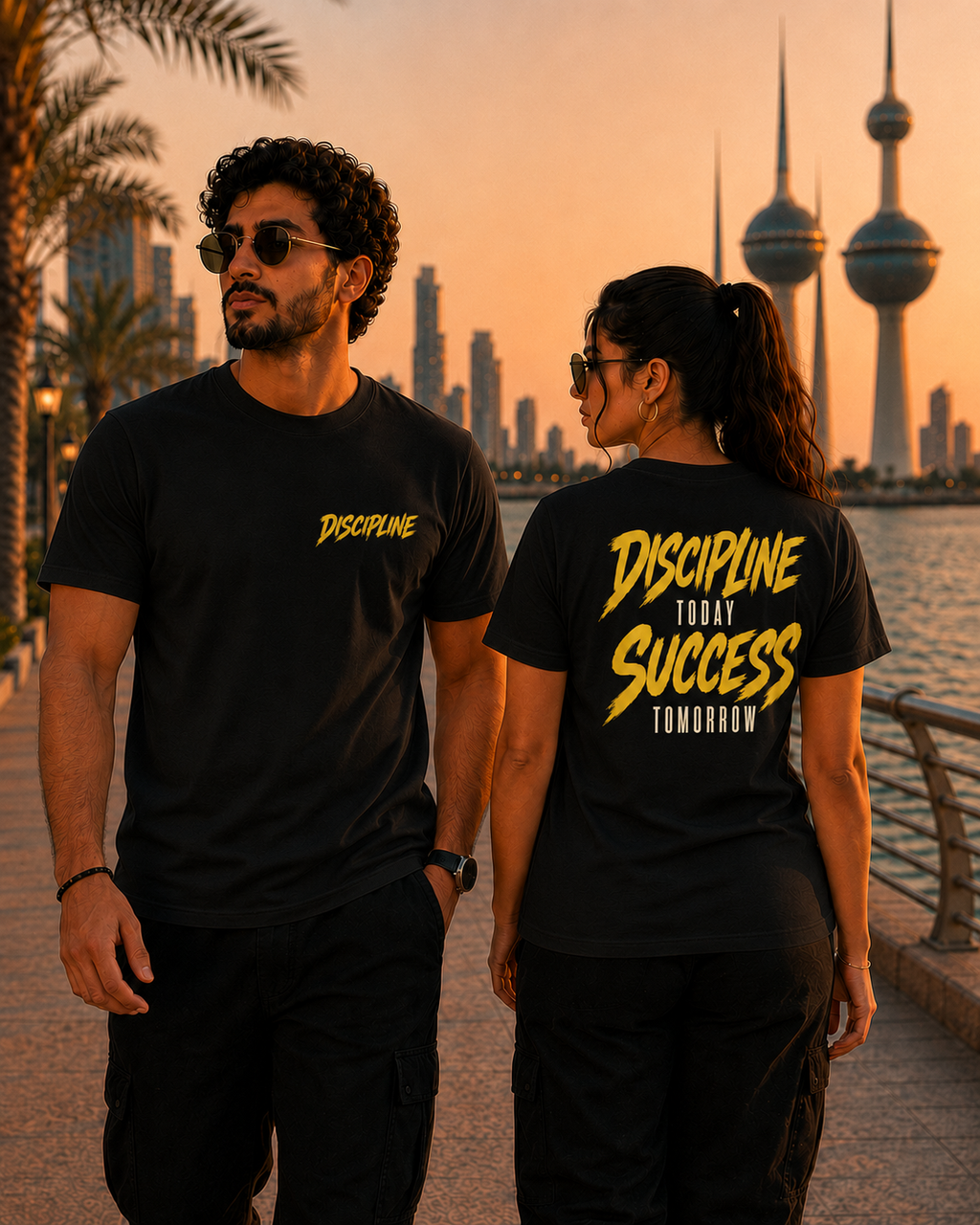 Discipline Today Success Tomorrow Premium Mindset Tee