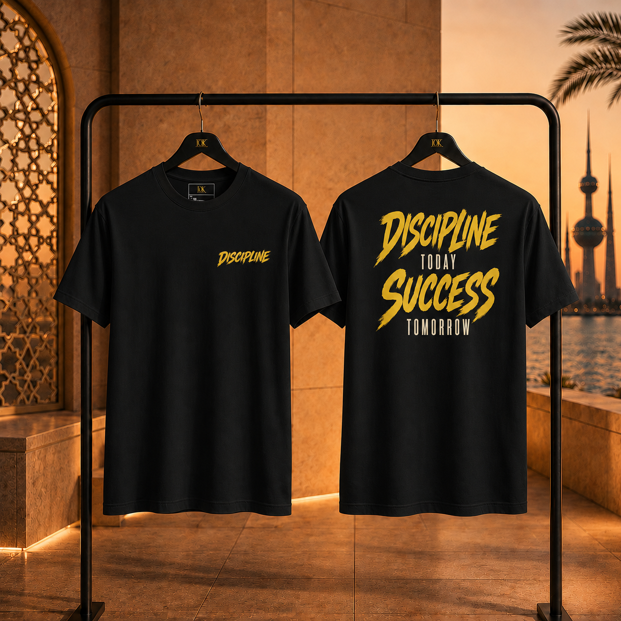 Discipline Today Success Tomorrow Premium Mindset Tee