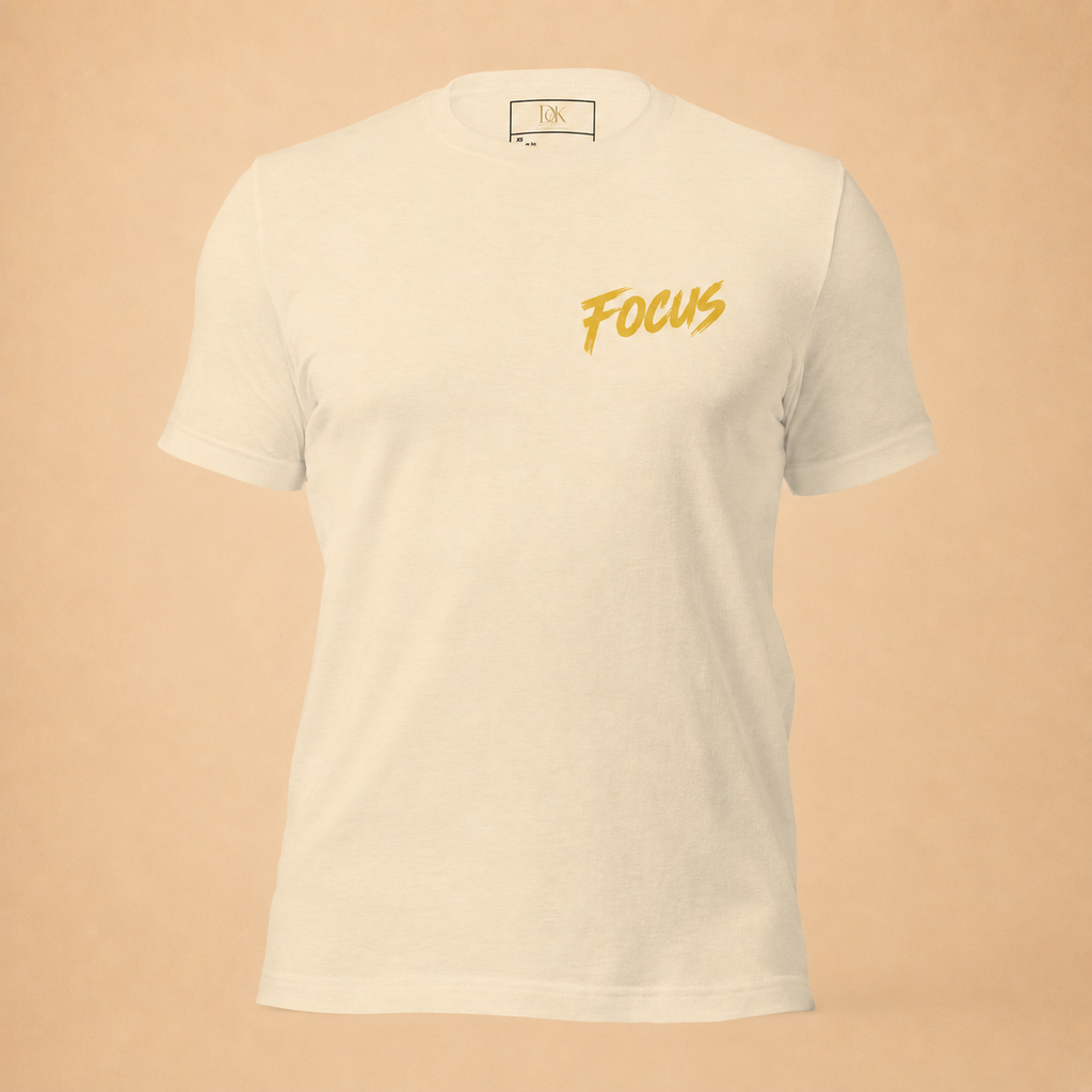 Focus On The Goal Premium Mindset Tee