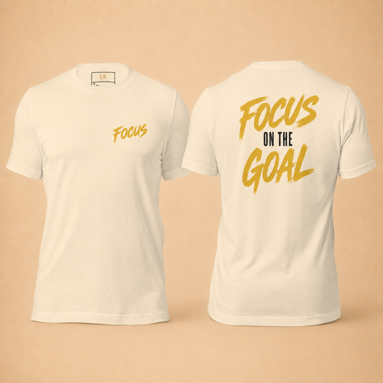 Focus On The Goal Premium Mindset Tee