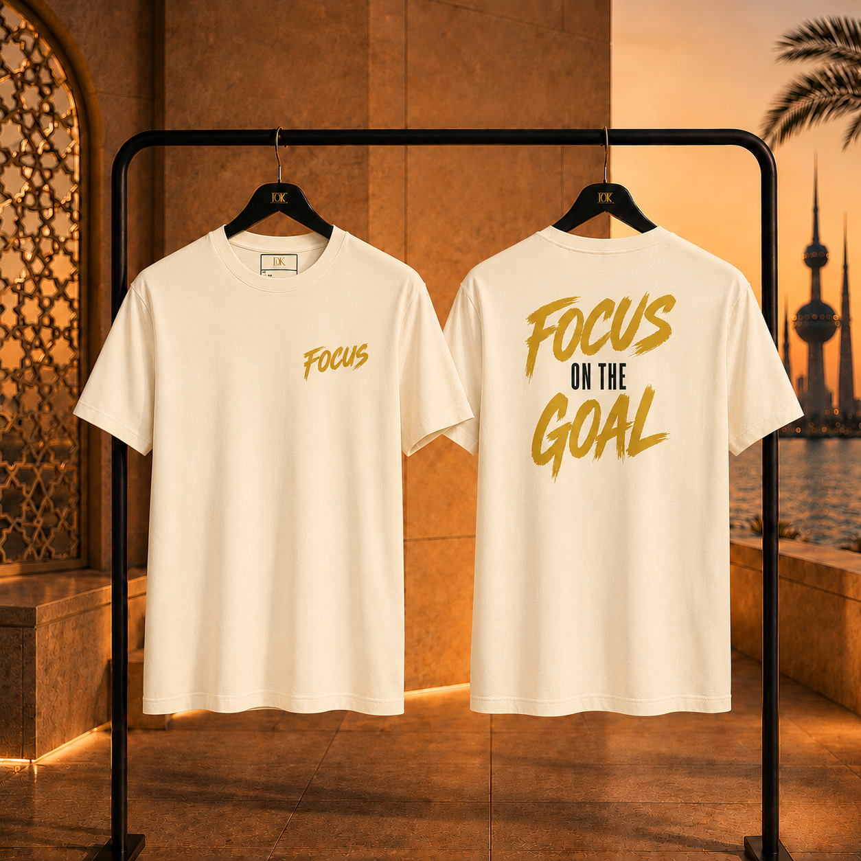 Focus On The Goal Premium Mindset Tee