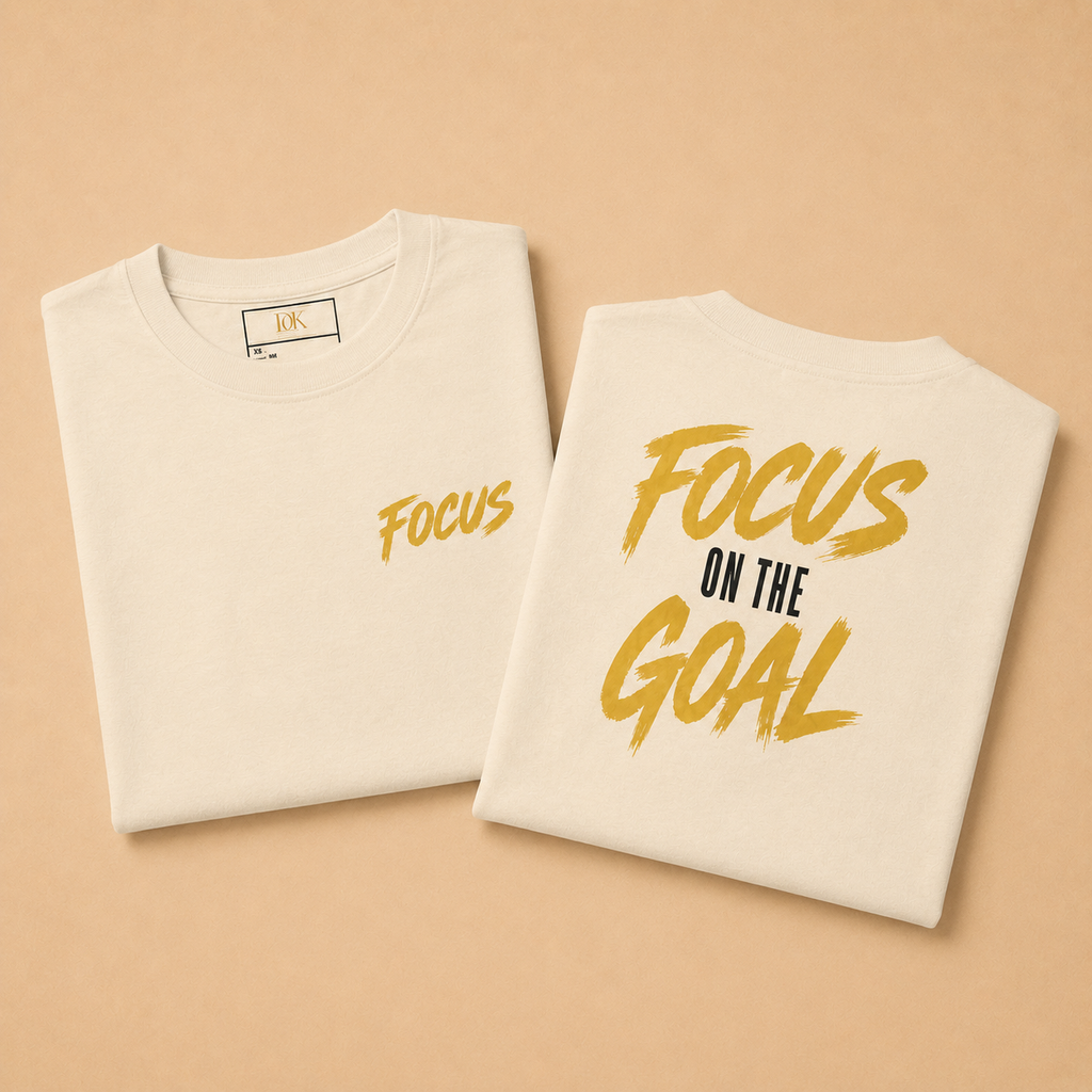 Focus On The Goal Premium Mindset Tee