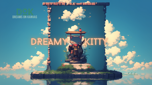 Dreamy Kitty Desktop Wallpaper 1