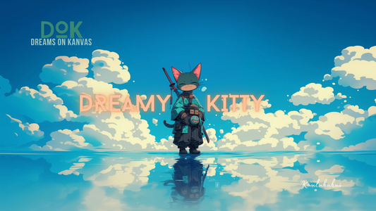 Dreamy Kitty Desktop Wallpaper 12