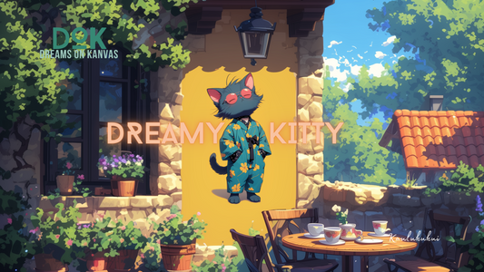 Dreamy Kitty Desktop Wallpaper 2