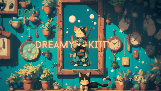 Dreamy Kitty Desktop Wallpaper 3