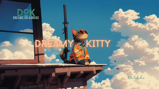 Dreamy Kitty Desktop Wallpaper 4