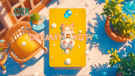 Dreamy Kitty Desktop Wallpaper 5