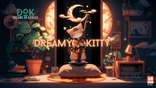 Dreamy Kitty Desktop Wallpaper 6