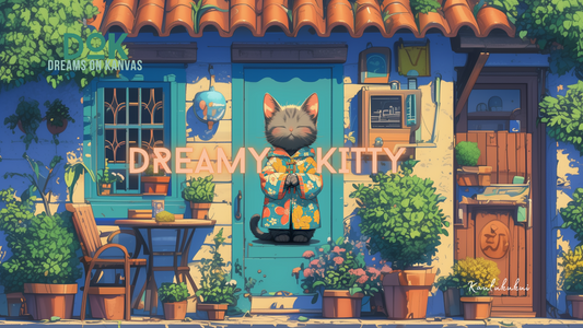 Dreamy Kitty Desktop Wallpaper 7