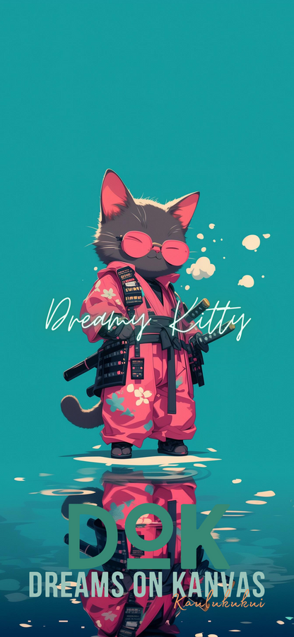 Dreamy Kitty Phone Wallpaper 10