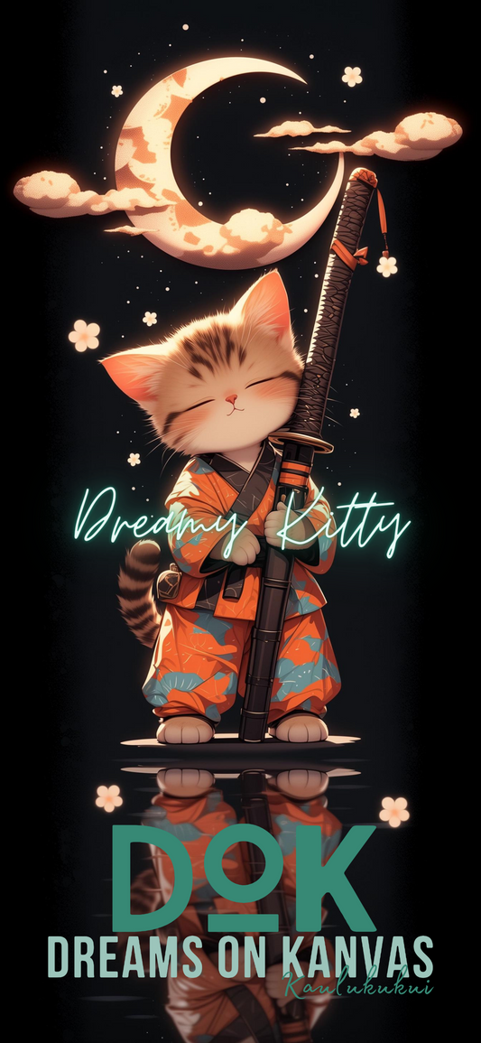 Dreamy Kitty Phone Wallpaper 6