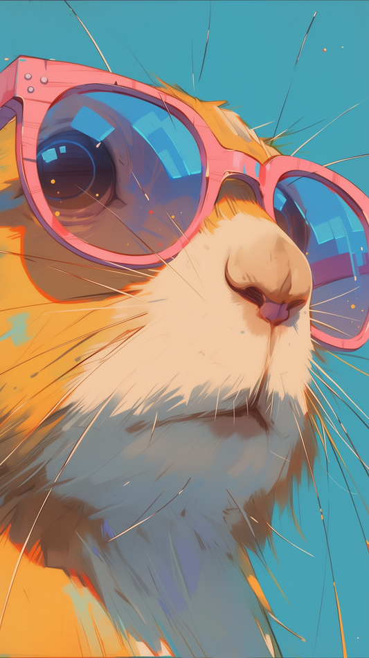 Dreamy Summer Vibe Squirrel